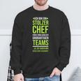 Ich Bin Stolzer Chef Boss Chef Sweatshirt Geschenke für alte Männer