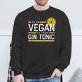 Ich Binegan Ich Trinke Gin Tonic X Lecker Gin Sweatshirt Geschenke für alte Männer