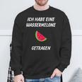 Ich Habe Eine Wassermelon Getrie Ich Habe Eine Sweatshirt Geschenke für alte Männer