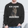 Ich Liebe Muschis I Love Sweatshirt Geschenke für alte Männer