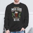 Ich Mag Mein Bier Kaltgestellt Sweatshirt Geschenke für alte Männer