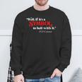 If It’s Just A Symbol Then To Hell With It Sweatshirt Gifts for Old Men
