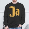 Ja Oktoberfest Vintage German Bavarian Yes Sweatshirt Gifts for Old Men