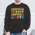 Januar 1979 Lustige Geschenke 46 Geburtstag Sweatshirt Geschenke für alte Männer