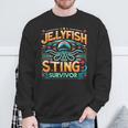 Jellyfish Sting Survivor Sweatshirt Geschenke für alte Männer