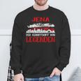 Jena The Birth Place Of Legends Sweatshirt Geschenke für alte Männer