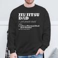 Jiu Jitsu Dad Like A Normal Dad Just Cooler Camisa de entrenamiento Regalos para ancianos