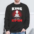 King Of The Spin Edm Dj Music Lover Camisa de entrenamiento Regalos para ancianos