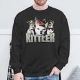 Kittler Cat Cool Cats And Kittens Sweatshirt Geschenke für alte Männer