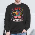 Köln Rut Und Wiess Red Carnival Outfit Kölsch Costume Sweatshirt Geschenke für alte Männer