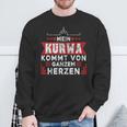 Kurwa Polish Poland Sweatshirt Geschenke für alte Männer