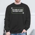 Latin Latin Saying Sweatshirt Geschenke für alte Männer