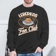 Leberkas Fan Club Bavarian Liver Cheese Sweatshirt Geschenke für alte Männer