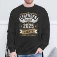 Legends Go 2025 In Retirement Pensioner Sweatshirt Geschenke für alte Männer