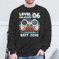 Level 6 Years Birthday Young Gamer 2018 Birthday Sweatshirt Geschenke für alte Männer