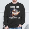 Liebe Hatier Pfoten Appenzeller Mountain Dog Sweatshirt Geschenke für alte Männer