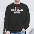 I Love German Sweatshirt Geschenke für alte Männer