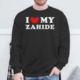 I Love My Zahide Ich Liebe Meinen Zahide Sweatshirt Geschenke für alte Männer