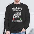 Ma Moto M'appelle Moto Gp Courses Motos Motard Humour Sweater e Cadeaux pour les vieillards