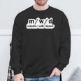 Male German Political Sayings Sweatshirt Geschenke für alte Männer