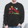 Marienkäfer Liebe I Insekt Niedlich Siebenpunkt Käfer Kinder Sweatshirt Geschenke für alte Männer