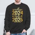 Matching Family Celebration New Year's Eve Goodbye 2024 Hello 2025 Sweatshirt Geschenke für alte Männer