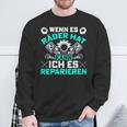 Mechatronic Screwdriver Car Mechanic Sweatshirt Geschenke für alte Männer