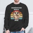 Meerkat Mode An Meerkat Sweatshirt Geschenke für alte Männer