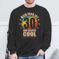 Mein Papa Ist 30 Und Richtig Cool 30Th Birthday Man Sweatshirt Geschenke für alte Männer