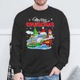 Merry Christmas Cruise Santa Cruise Ships Xmas Symbols Lover Sweatshirt Geschenke für alte Männer