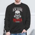 Mir Reichts Ich Gehe Mofa Fahren I Moped Dirt Bike Motorcycle Sweatshirt Geschenke für alte Männer