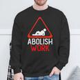 Movimiento Antitrabajo Abolir Trabajo Anti Trabajo Camisa de entrenamiento Regalos para ancianos