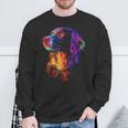 Munsterlander Dog Graphic Pet Colourful Munsterlander Sweatshirt Geschenke für alte Männer