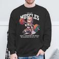 Your Muscles Don't Impress Me Baka Anime Sweatshirt Gifts for Old Men