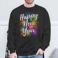 New Year's Eve Party Outfit Decoration Fireworks New Year Happy New Year Sweatshirt Geschenke für alte Männer