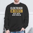 Nicht Mehr Problem Rente Craftsman Electricians Sweatshirt Geschenke für alte Männer