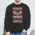 Niemand Ist Perfekt Aber Als Unioner Ist Man Sehr Nah Dran Sweatshirt Geschenke für alte Männer