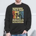 Nivel Abuelo Desbloqueado Futuro Abuelo Anuncio Embarazadas Camisa de entrenamiento Regalos para ancianos