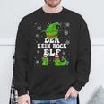 No Bock Elf Christmas Elf Kein Bock Sweatshirt Geschenke für alte Männer