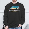 Oberstaufen Bayern Germany Retro 80S Ski Sweatshirt Geschenke für alte Männer