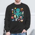 Octopus Cake Tentacle Sea Animals Children's Sweatshirt Geschenke für alte Männer