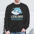 Official Sleep Dolphin Pyjamas Napper Sweatshirt Geschenke für alte Männer