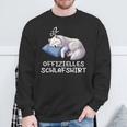 Official Sleep Samoyed Samoyed Samoyed Owner Sweatshirt Geschenke für alte Männer