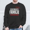 Official Son-In-Law In The Family Sweatshirt Geschenke für alte Männer