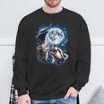 Opossum Raccoon Skunk Sweatshirt | Funny Animal Meme - Unisex Cozy Wear Gifts for Old Men