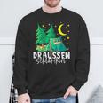 Outdoor Sleep I Camping Camping Scout Camper Sweatshirt Geschenke für alte Männer