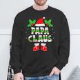 Papa Claus Outfit Christmas Family Christmas Sweatshirt Geschenke für alte Männer