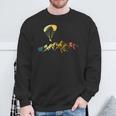 Paraglider Retro Mountain Paragliding Paraglider Sweatshirt Geschenke für alte Männer