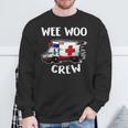 Paramedic Ambulance Wee Woo Crew Sweatshirt Geschenke für alte Männer