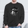 Penguin Wand Animals Penguin Sweatshirt Geschenke für alte Männer